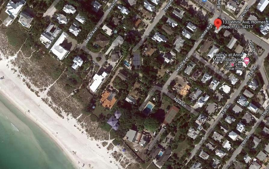 Sandy Pants - Designer Beach Chic Home Steps To Beach Backyard Oasis W Heated Pool Anna Maria Kültér fotó